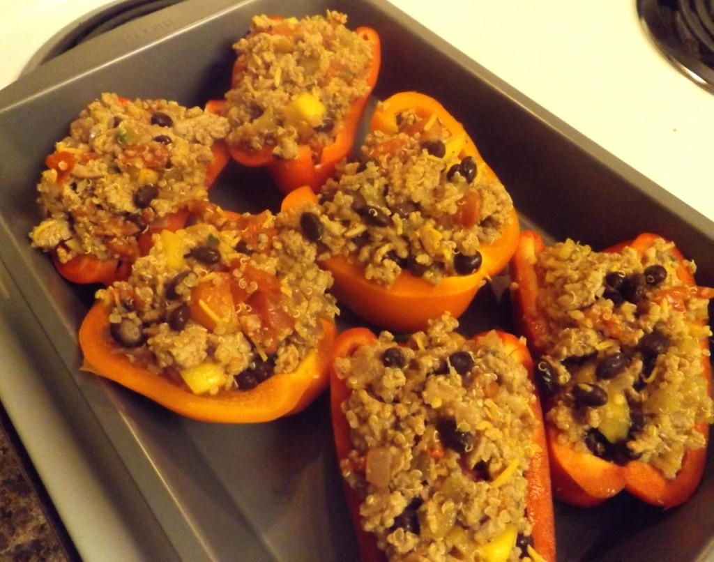 Turkey & Quinoa Stuffed Peppers – The Sisters Kitchen