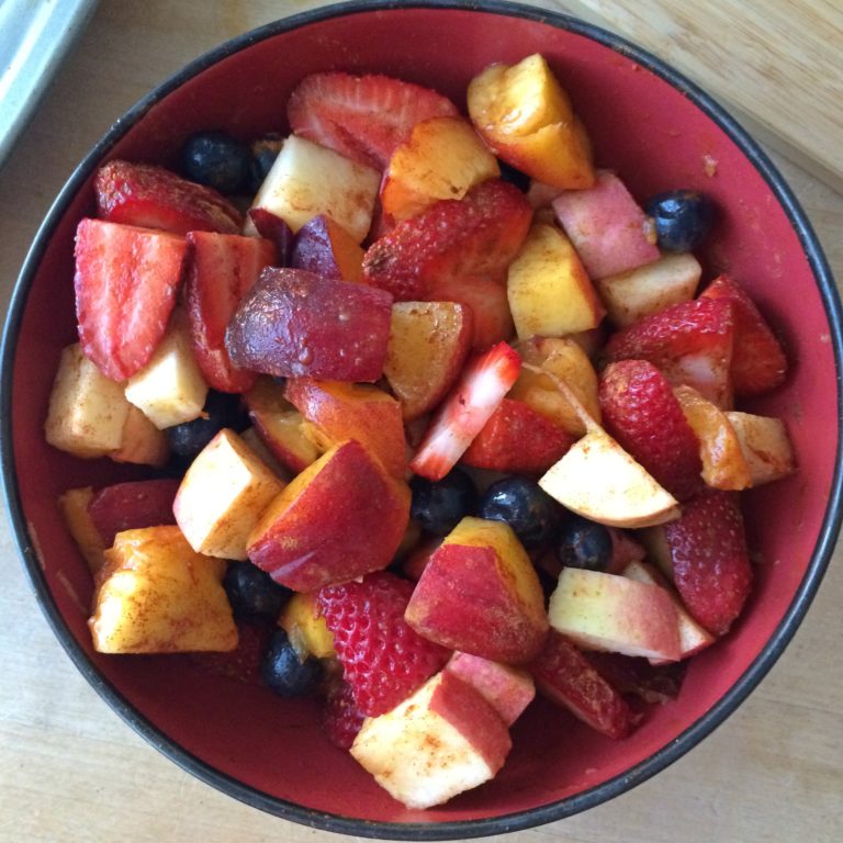 Mixed Fruit Crisp – The Sisters Kitchen