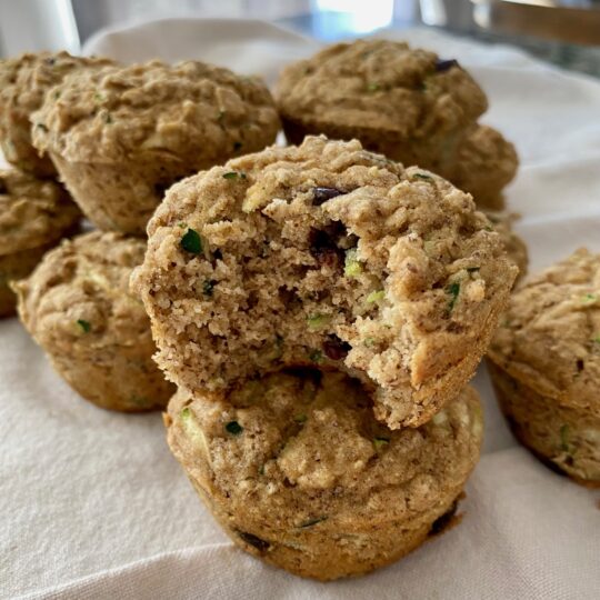 Zucchini Breakfast Muffins